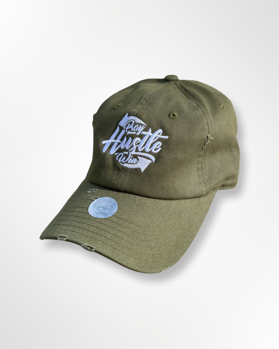 Pray Hustle Win Hat (Distressed)